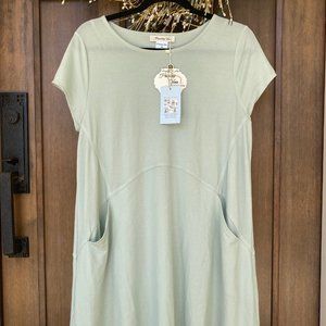 Super cute mint tunic dress